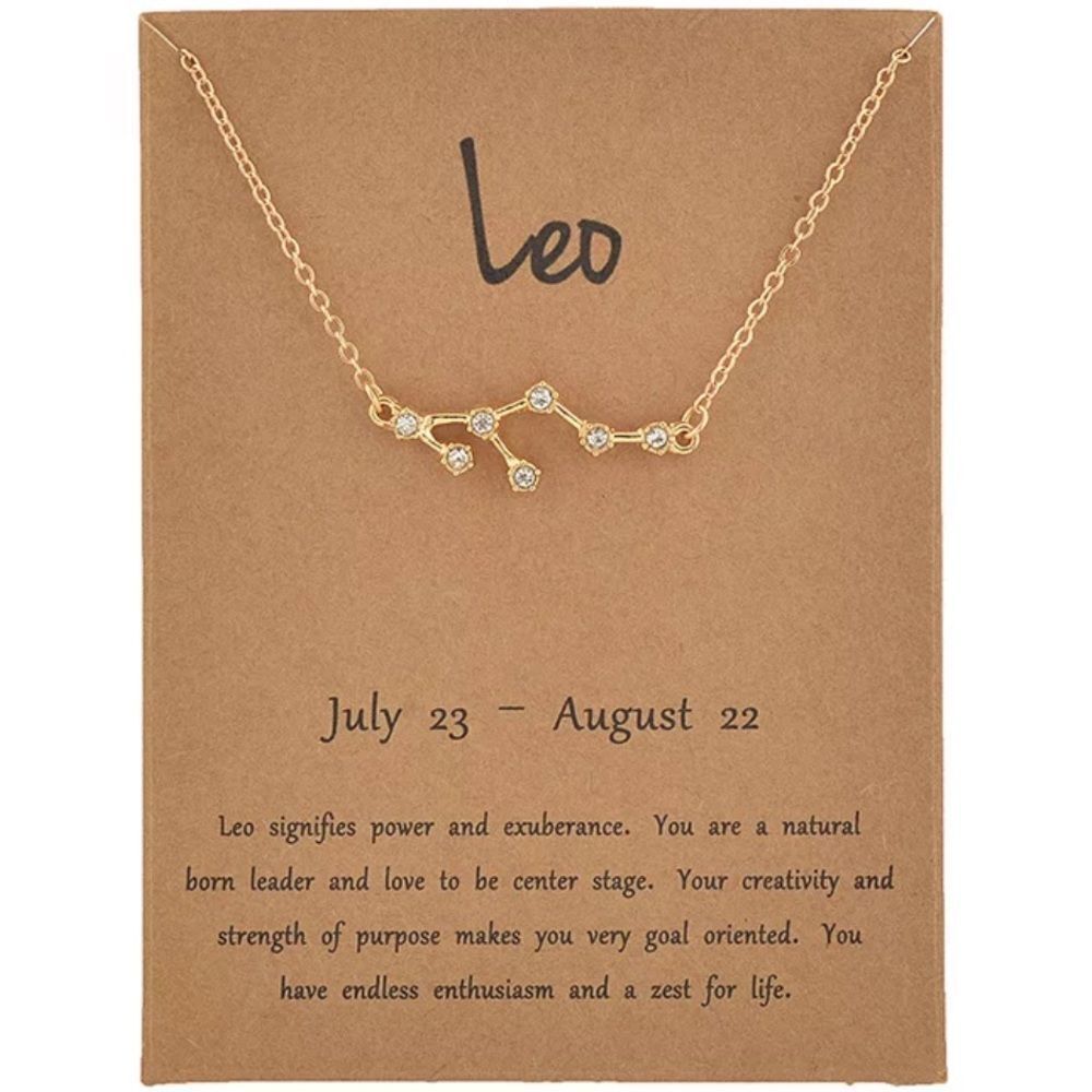 LEO Constellation Necklace